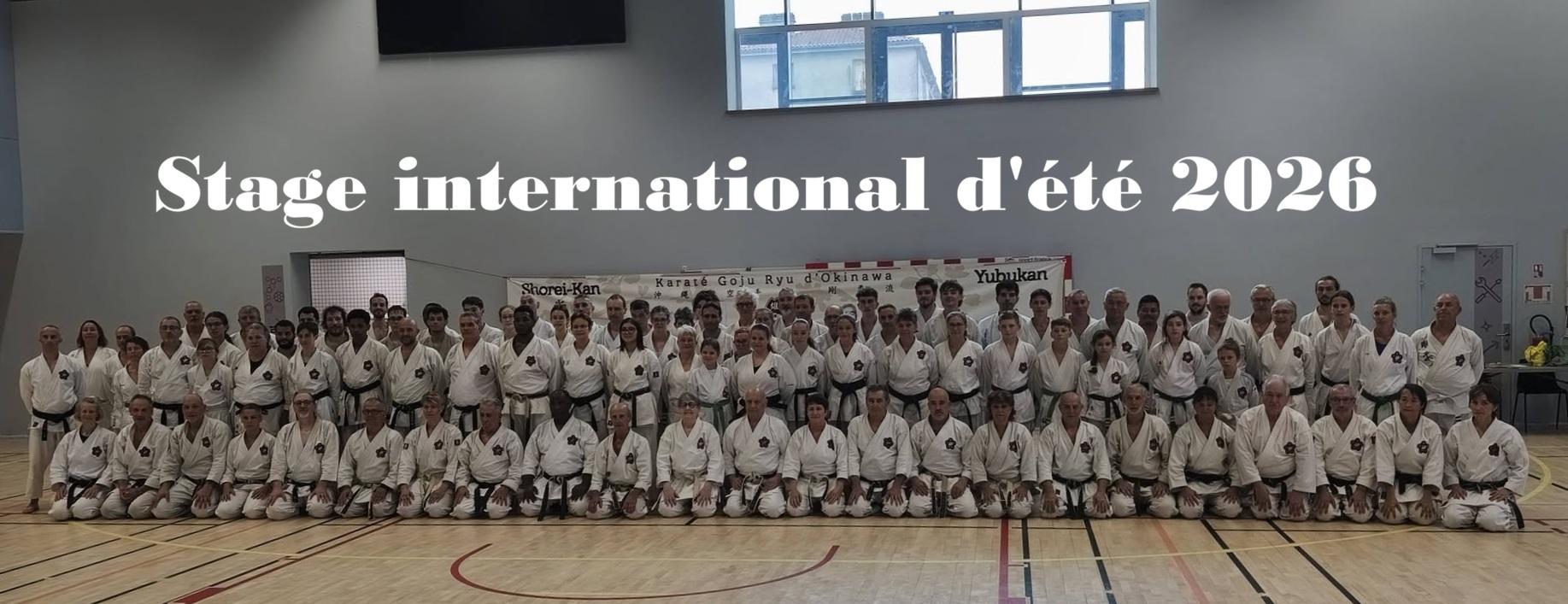 Stage international ete 2026